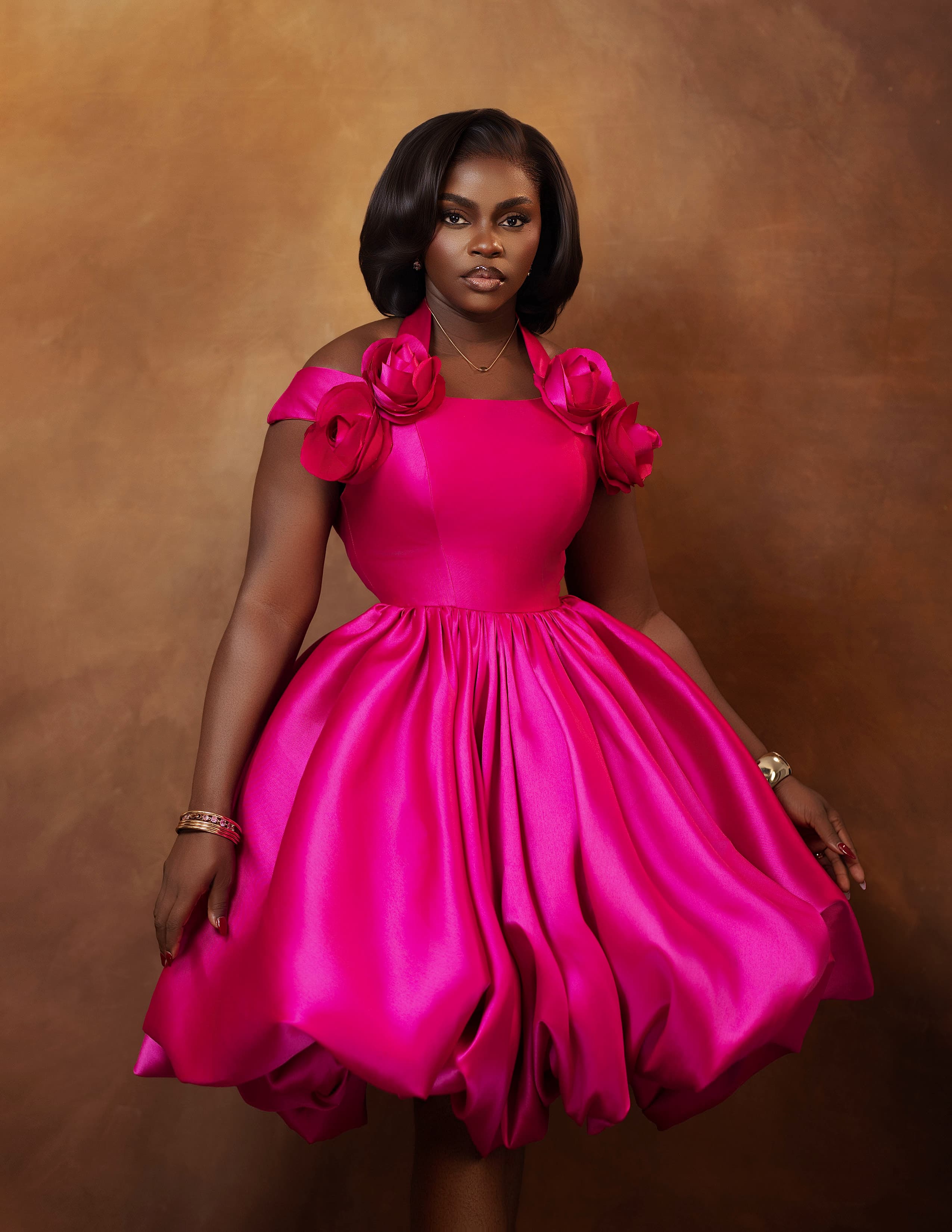 Pink satin, image 2 of 3